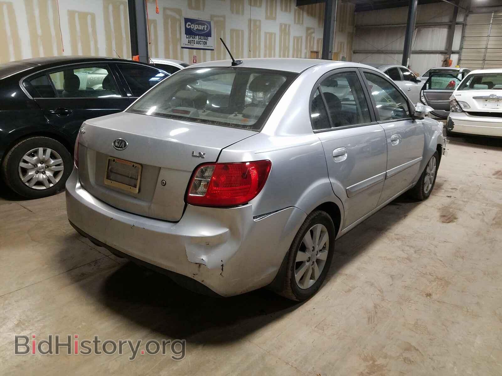 2011 KIA RIO BASE - VIN: KNADH4A34B6914663 - Фото 4
