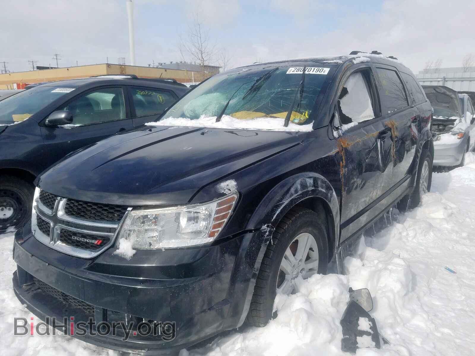 2012 DODGE JOURNEY - VIN: 3C4PDCAB7CT321514 - Фото 2