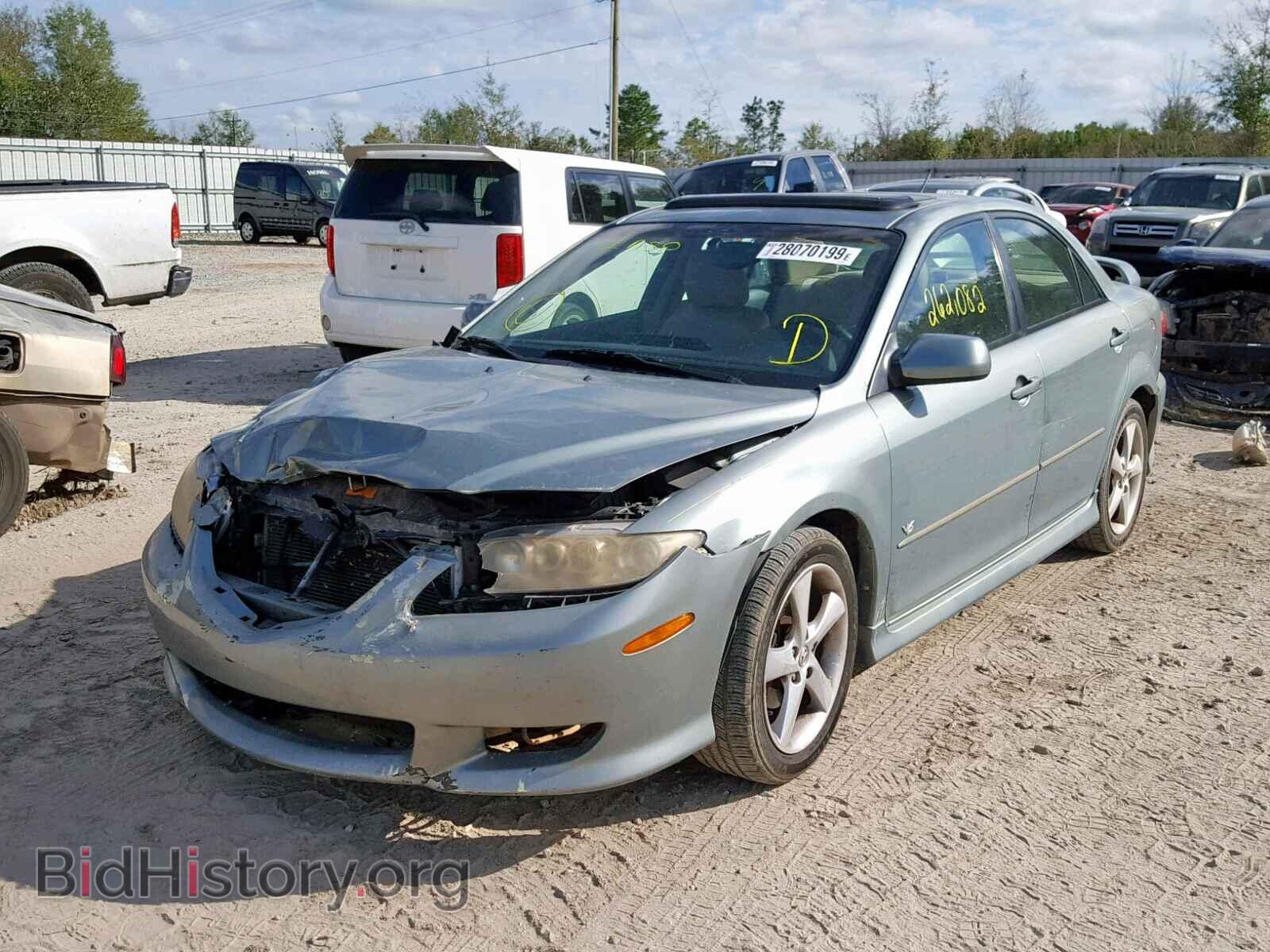 2005 MAZDA 6 - VIN: 1YVHP80D355M59320 - Фото 2