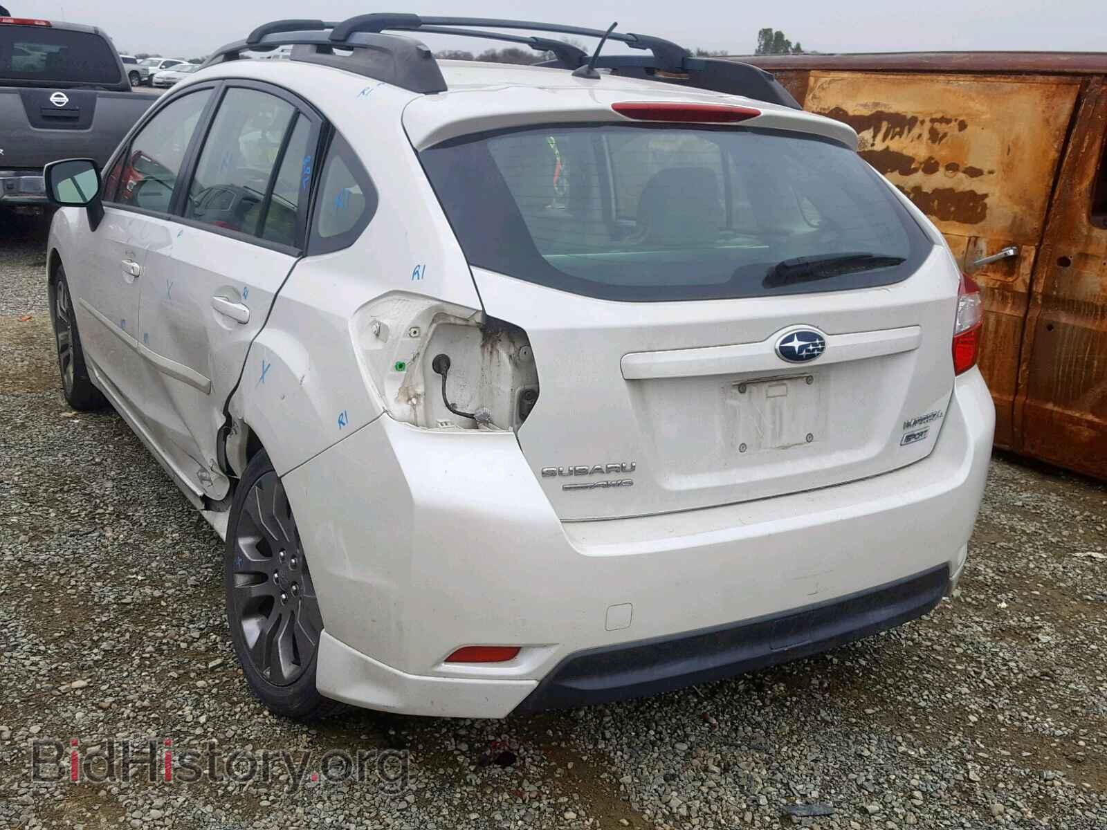 2012 SUBARU IMPREZA - VIN: JF1GPAR6XCH245374 - Фото 3