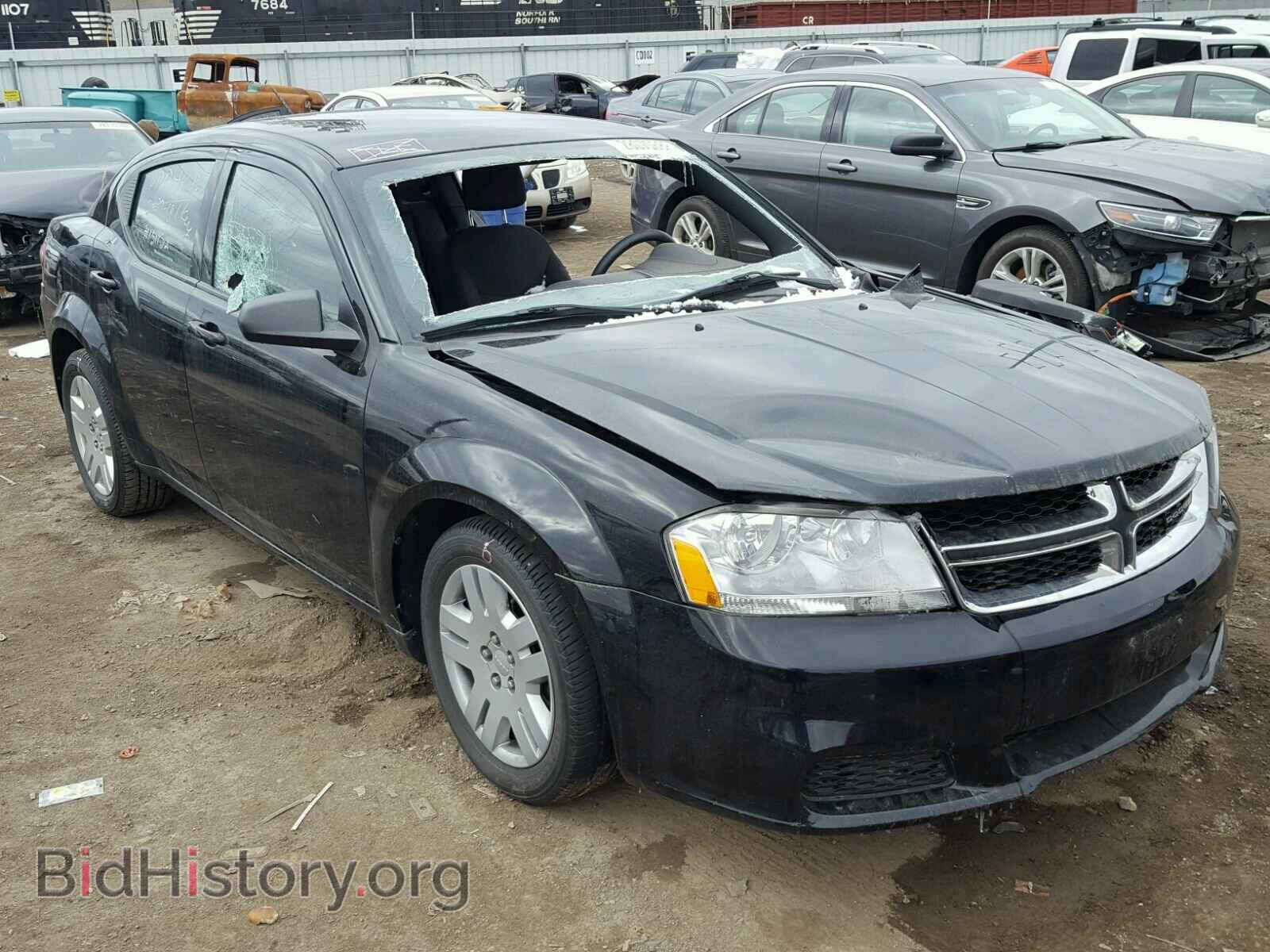 Фотография 1C3CDZAB8CN286438 - DODGE AVENGER 2012