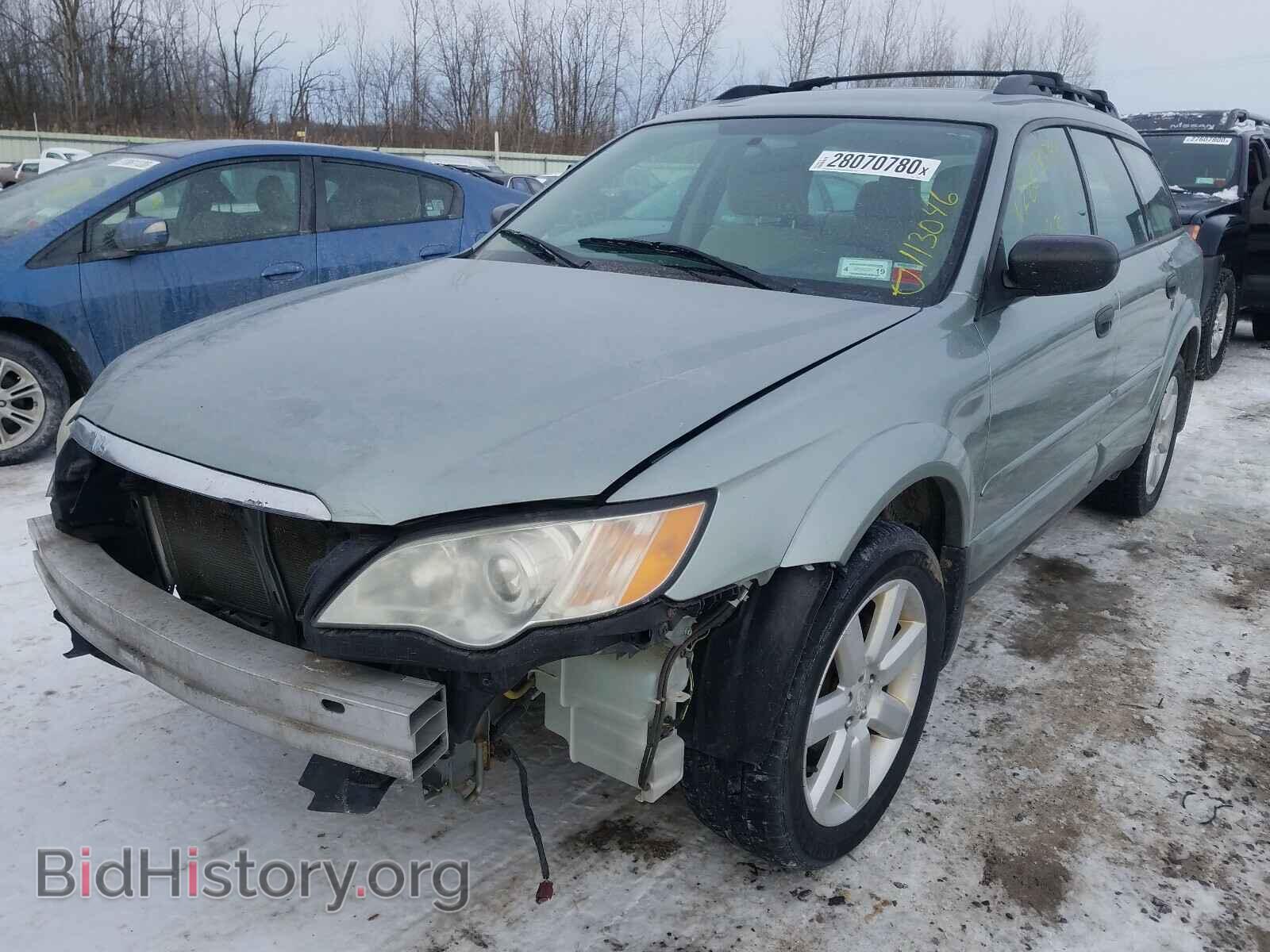 2009 SUBARU OUTBACK - VIN: 4S4BP61C097335498 - Фото 2