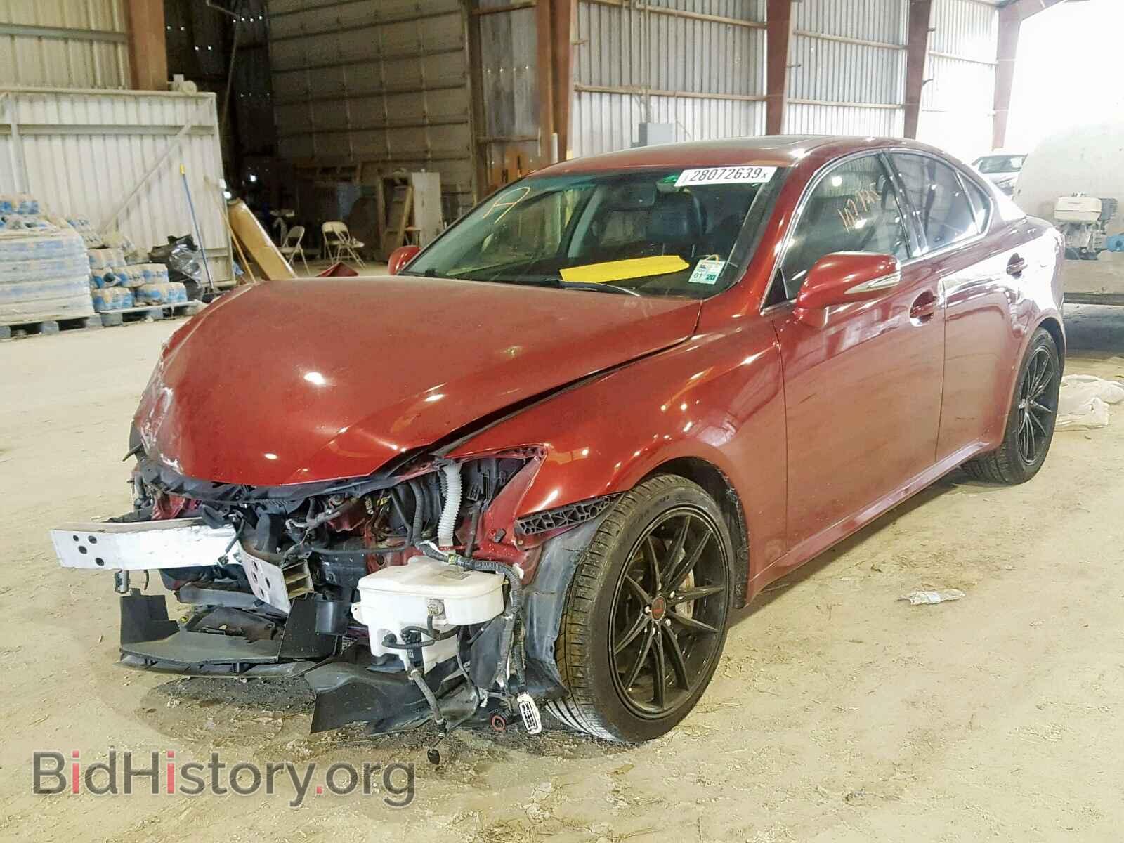 2012 LEXUS IS - VIN: JTHBE5C20C5030268 - Фото 2