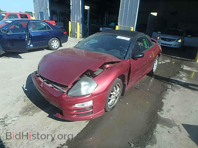 2001 MITSUBISHI ECLIPSE - VIN: 4A3AE85H11E168184 - Photo 2