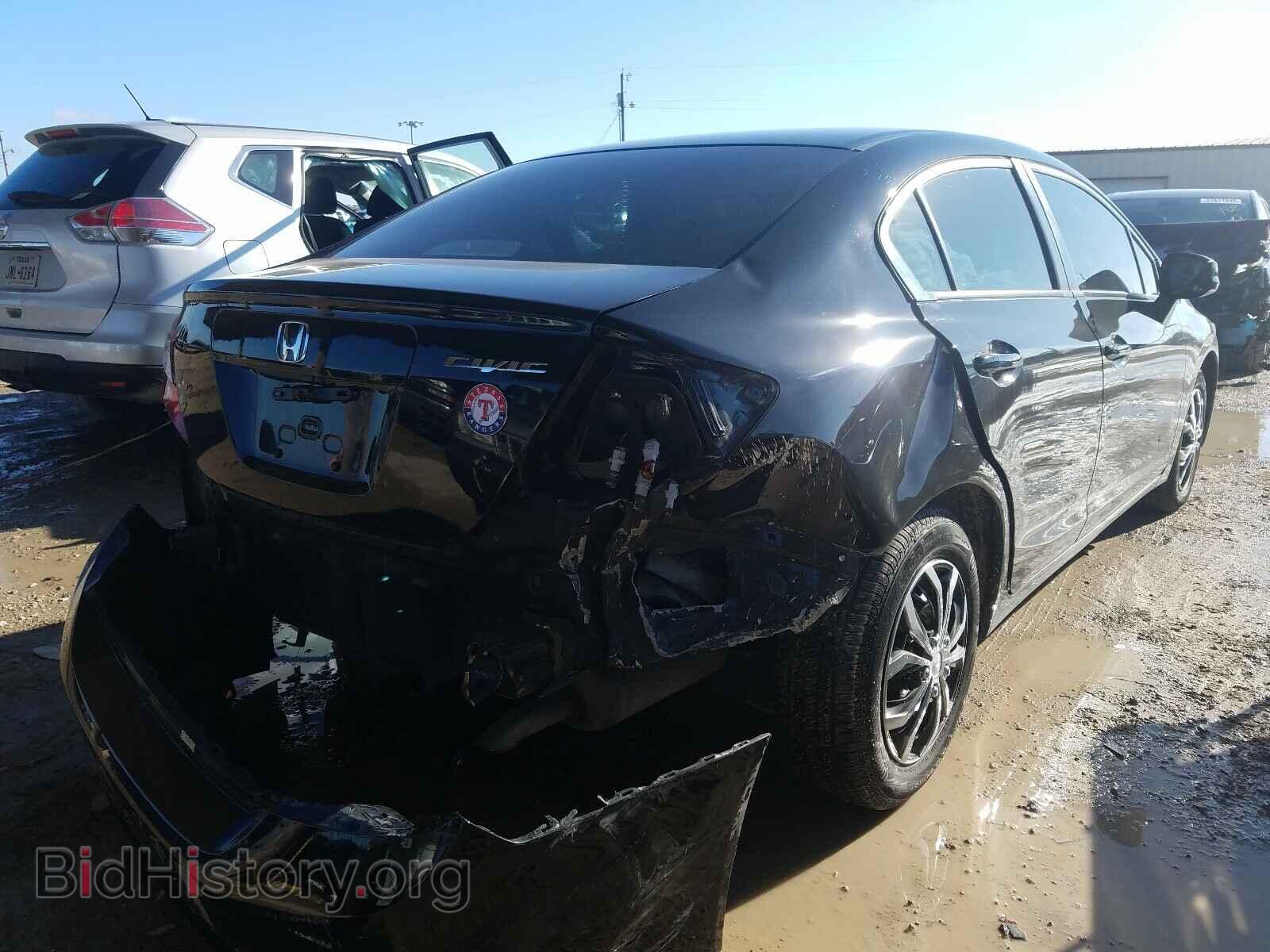 2012 HONDA CIVIC - VIN: 2HGFB2F53CH604890 - Фото 4