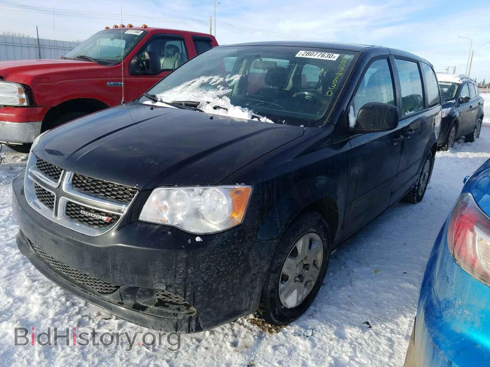 2013 DODGE CARAVAN - VIN: 2C4RDGBG5DR533214 - Фото 2