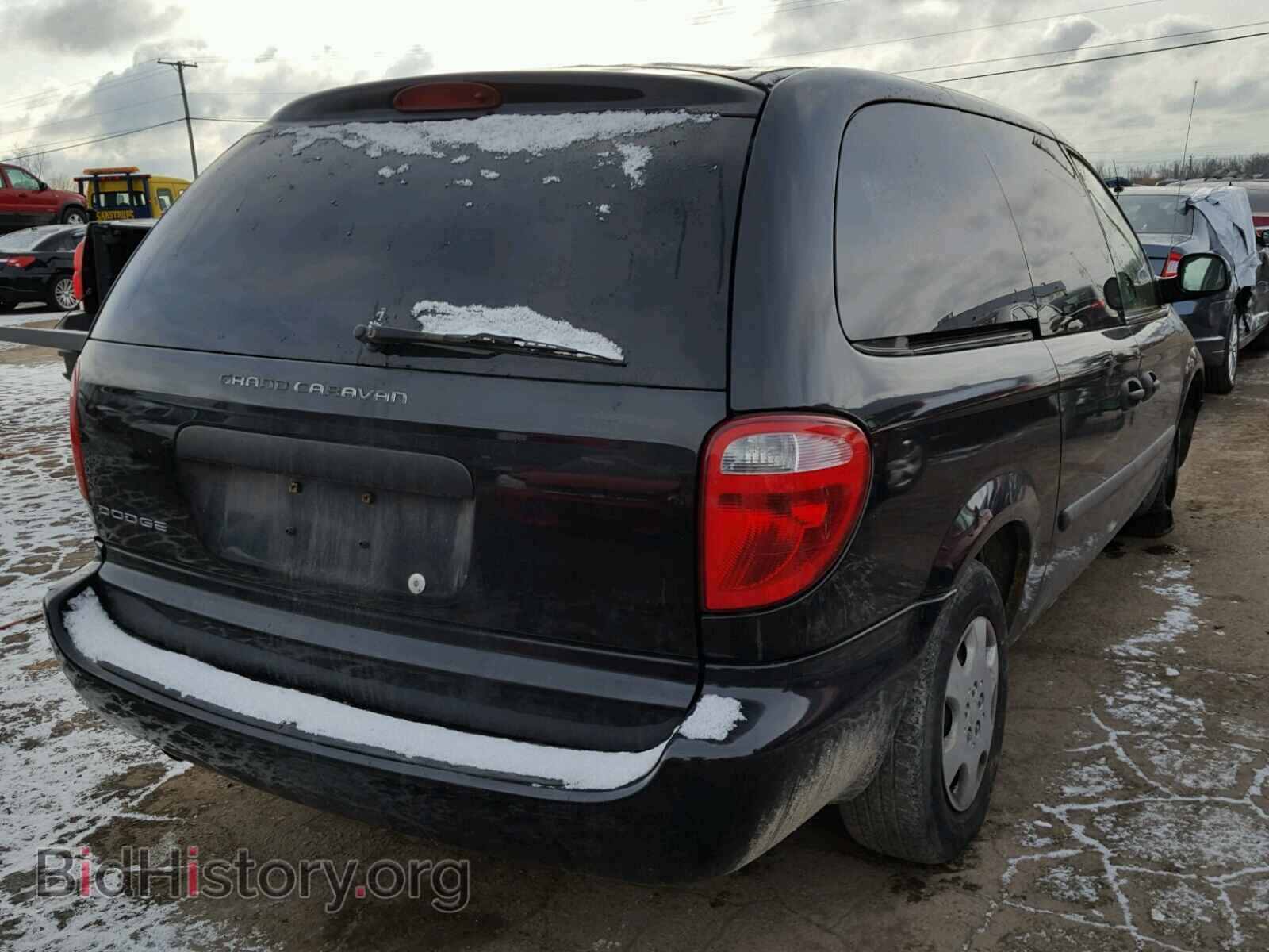 2007 DODGE CARAVAN - VIN: 1D8GP24R87B156432 - Фото 4