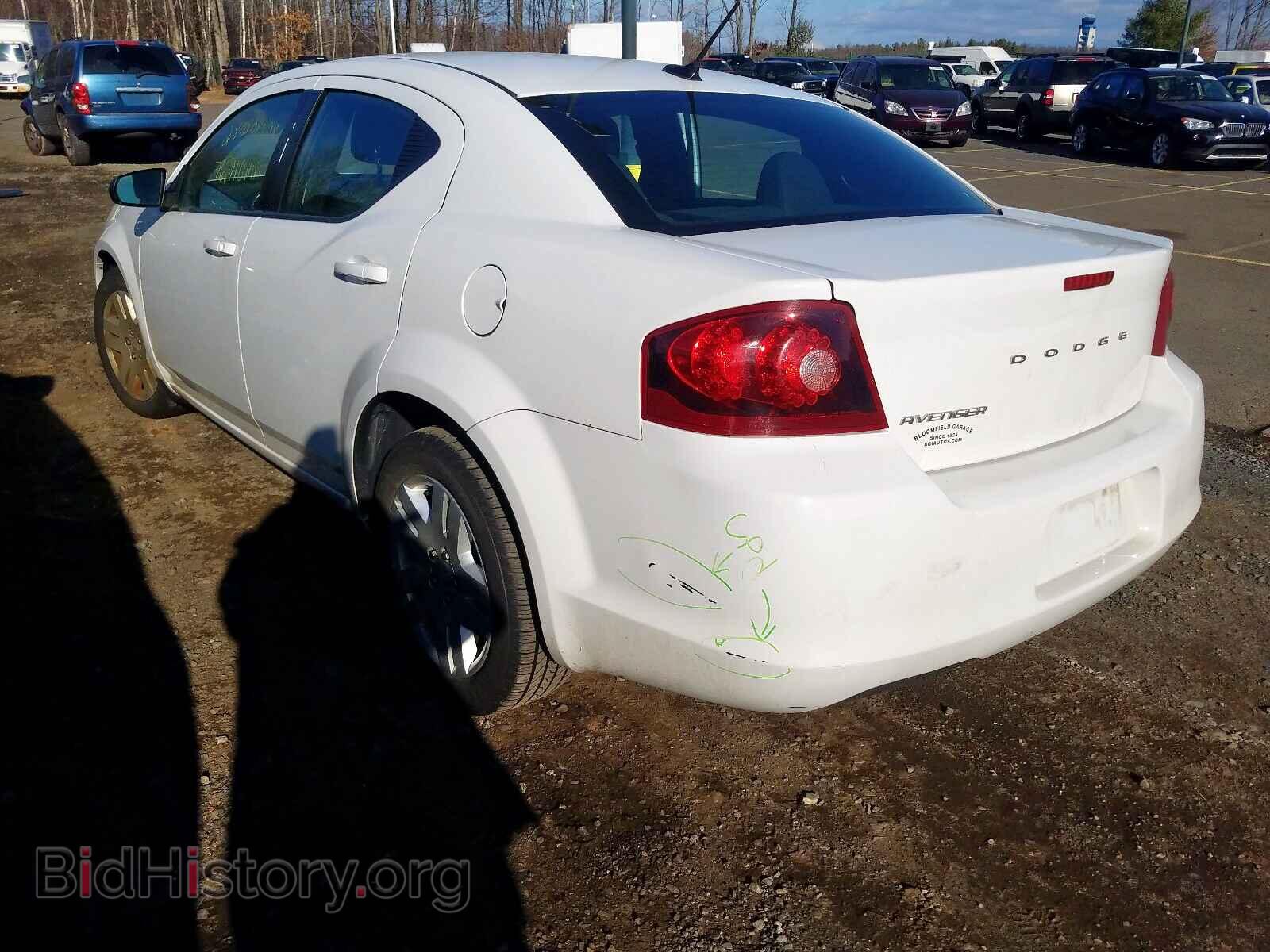 2012 DODGE AVENGER - VIN: 1C3CDZAB6CN265555 - Фото 3