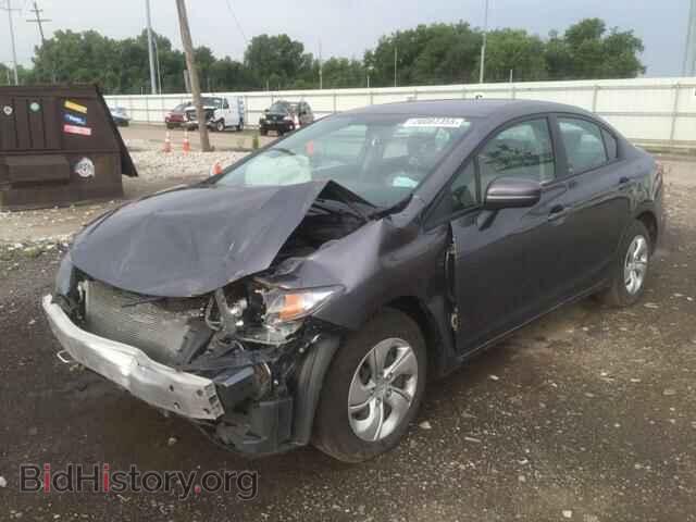 2014 HONDA CIVIC - VIN: 2HGFB2F51EH557832 - Фото 2
