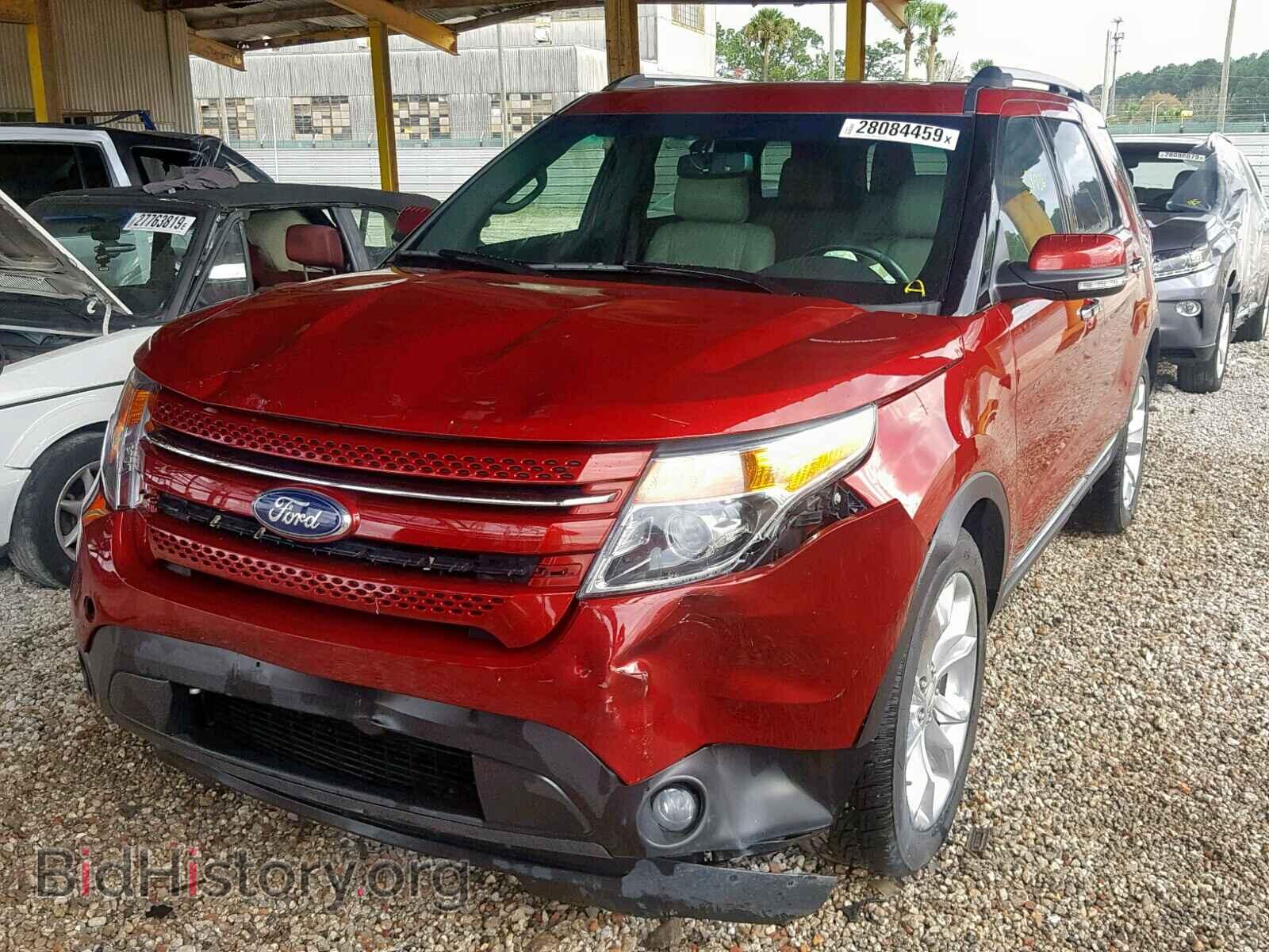 2013 FORD EXPLORER L - VIN: 1FM5K7F88DGB32163 - Фото 2