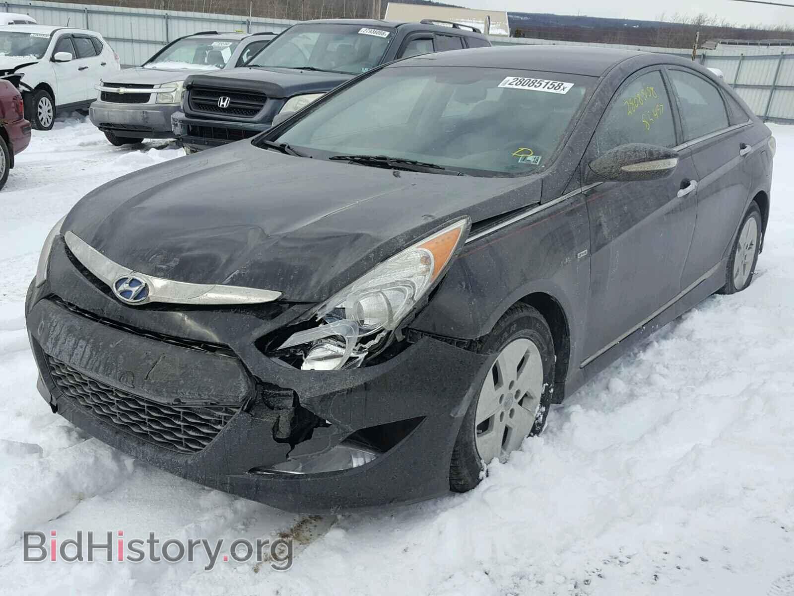 2012 HYUNDAI SONATA - VIN: KMHEC4A49CA030615 - Фото 2
