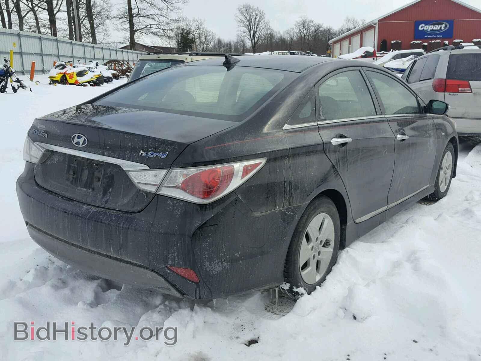 2012 HYUNDAI SONATA - VIN: KMHEC4A49CA030615 - Фото 4