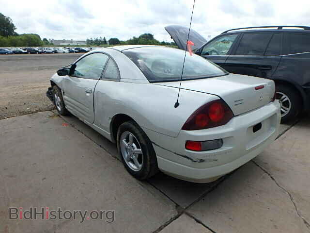 2002 MITSUBISHI ECLIPSE - VIN: 4A3AC34G22E043911 - Фото 3