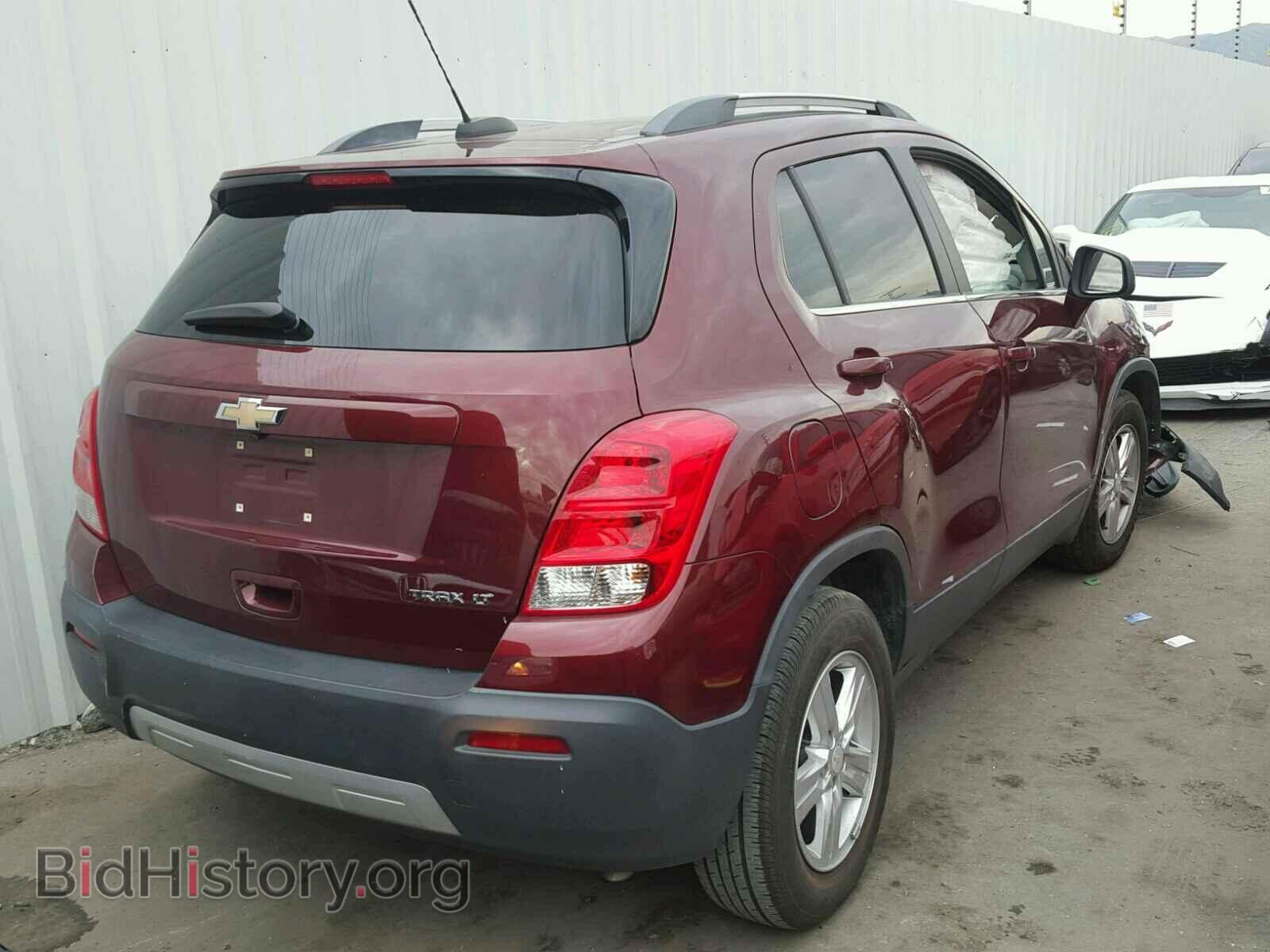 2016 CHEVROLET TRAX - VIN: 3GNCJLSB8GL176762 - Фото 4
