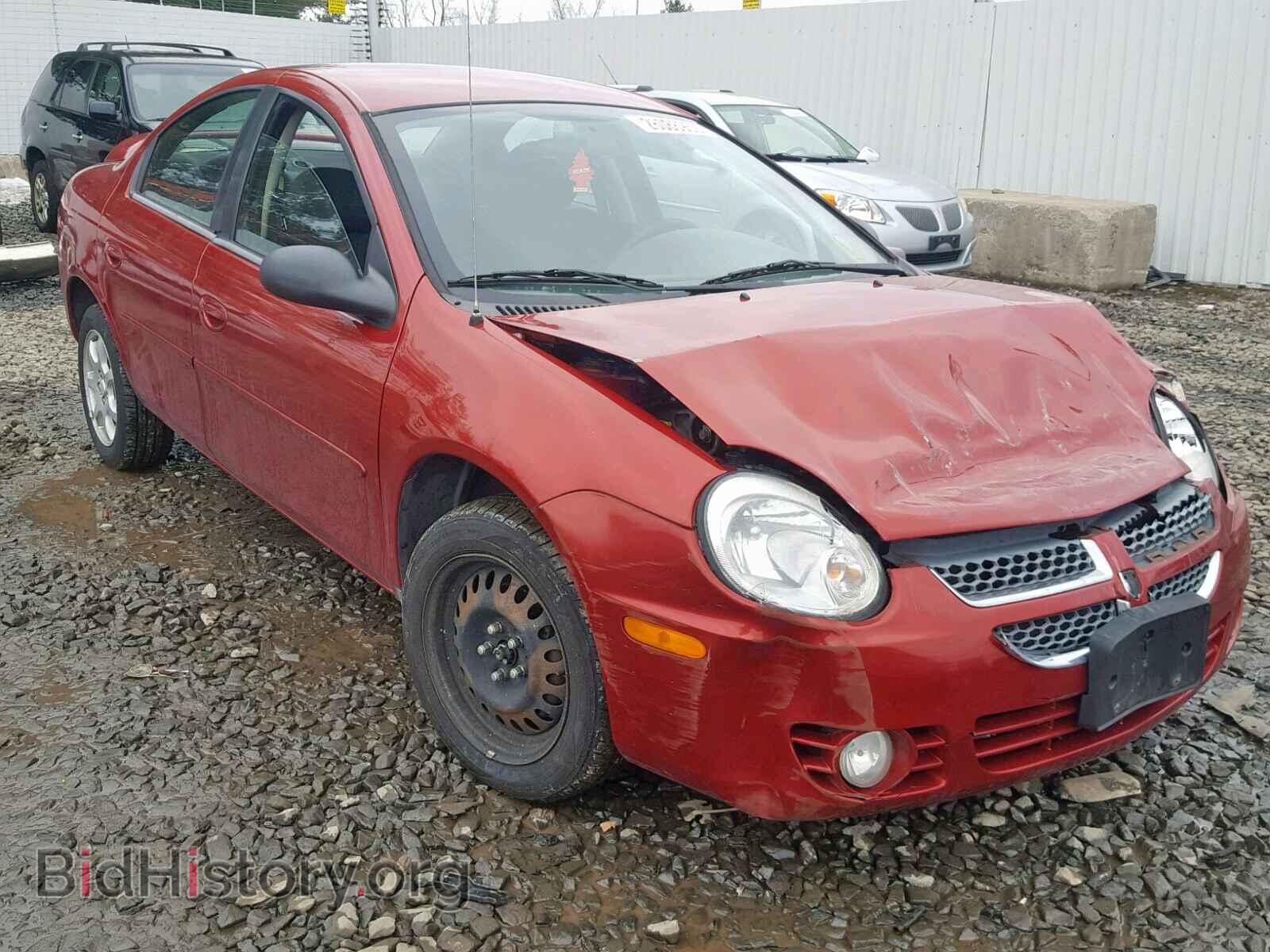 Фотография 1B3ES56C75D225516 - DODGE NEON 2005