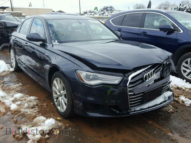 2016 Audi A6 A6 Premium (VIN WAUFGAFC7GN004621) — фото 1 из 10, Copart, повреждение: передняя часть