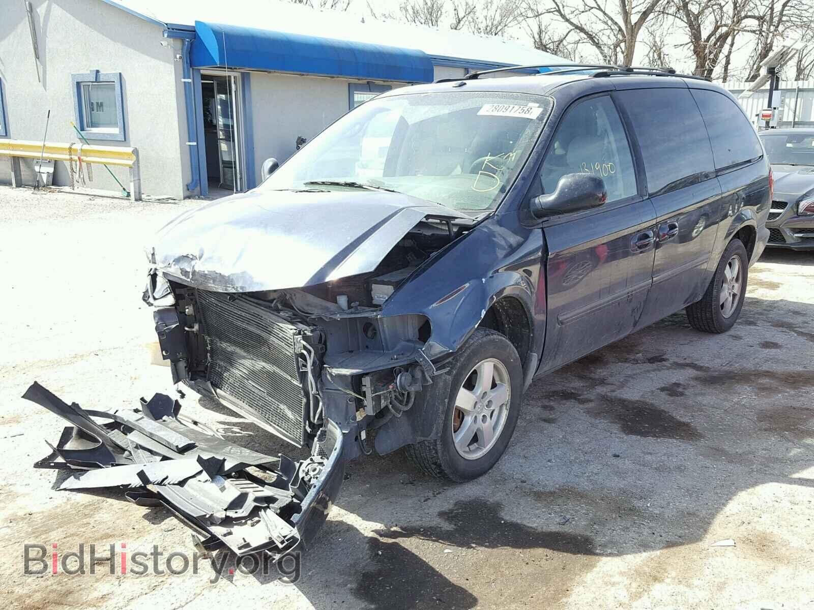 2007 DODGE CARAVAN - VIN: 2D4GP44L67R257852 - Фото 2