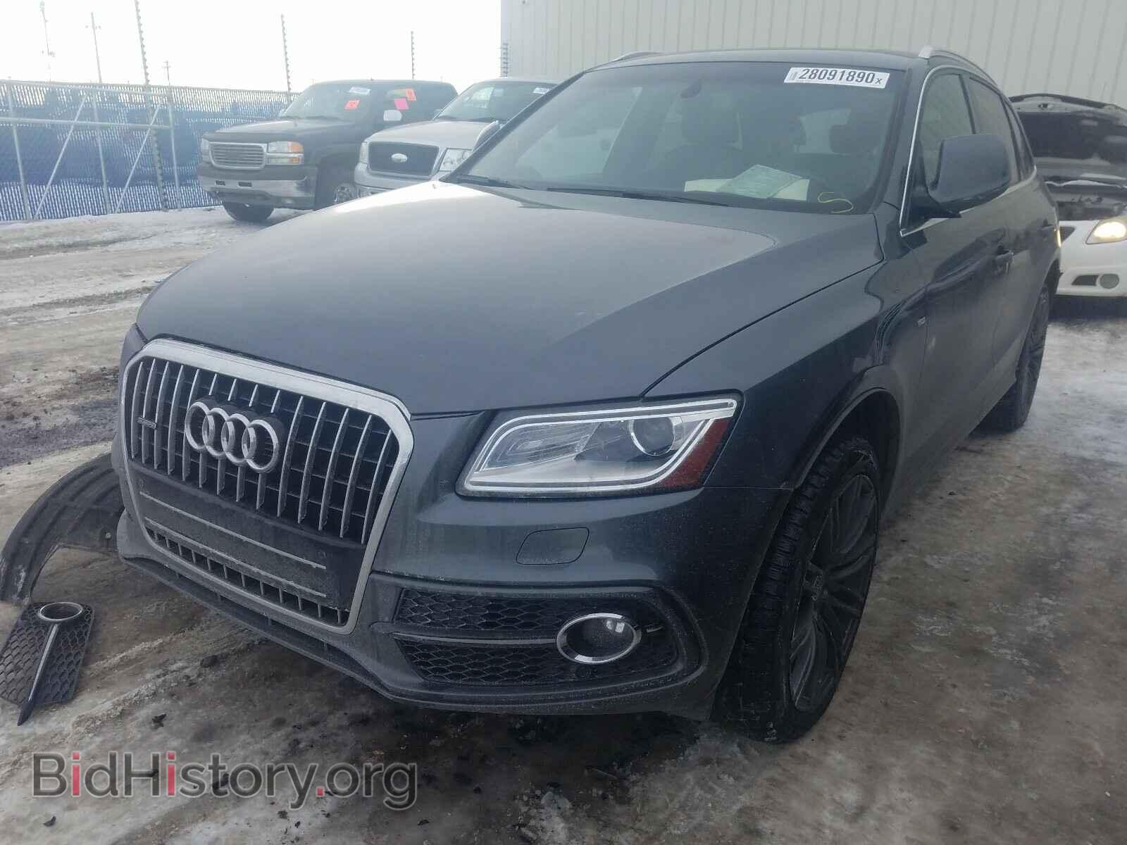 2013 AUDI Q5 - VIN: WA1MGCFP0DA056291 - Фото 2