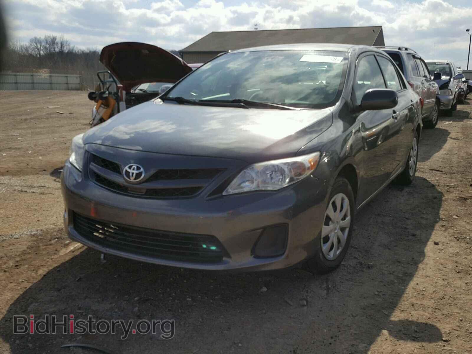 2011 TOYOTA COROLLA BA - VIN: 2T1BU4EE6BC725748 - Фото 2