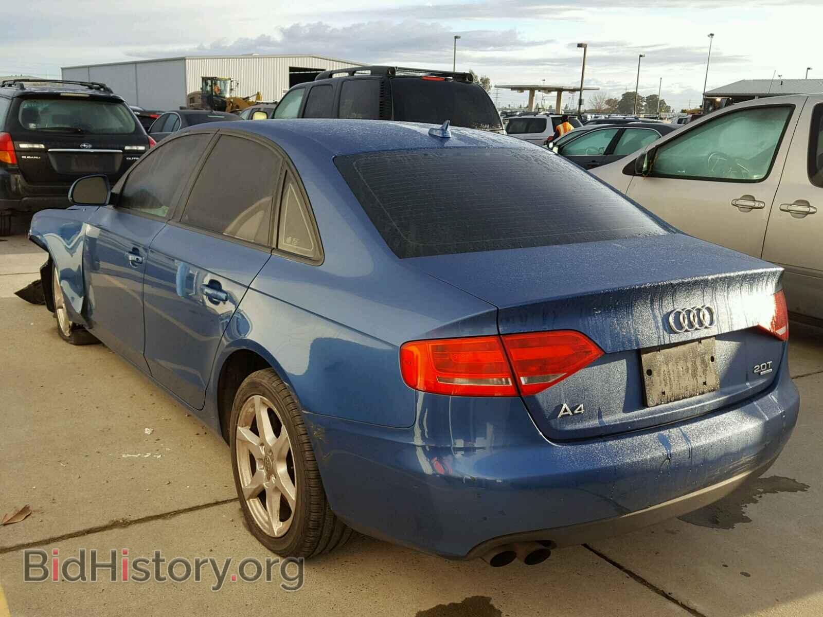 2009 AUDI A4 - VIN: WAULF78K19N038263 - Фото 3