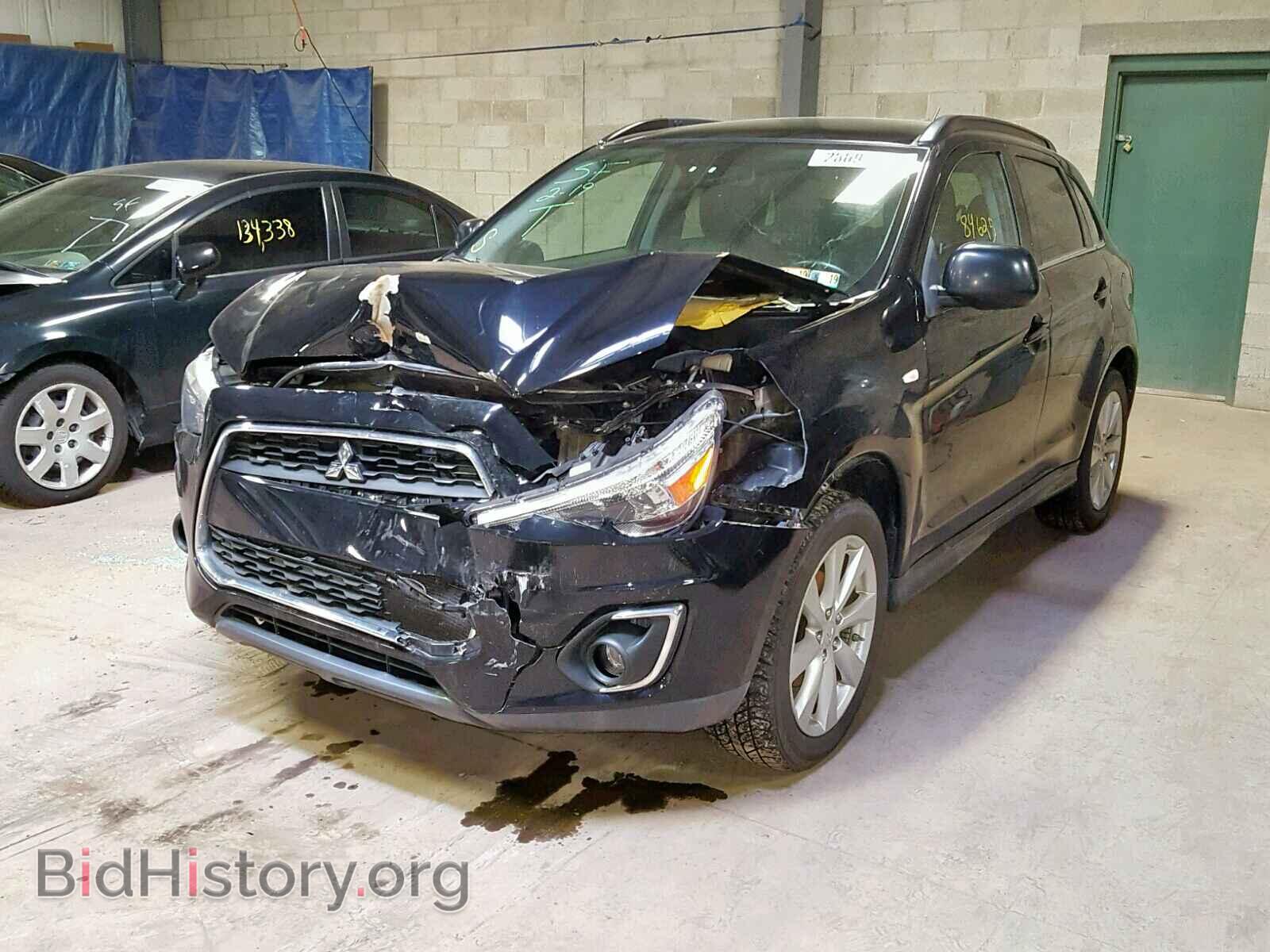 2013 MITSUBISHI OUTLANDER - VIN: 4A4AR4AU8DE012143 - Фото 2