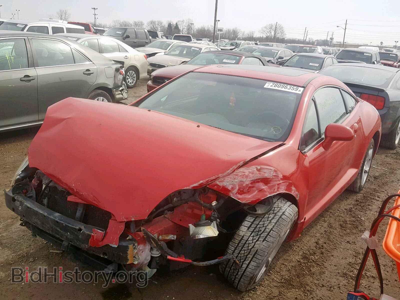 2006 MITSUBISHI ECLIPSE - VIN: 4A3AK24F56E019791 - Фото 2