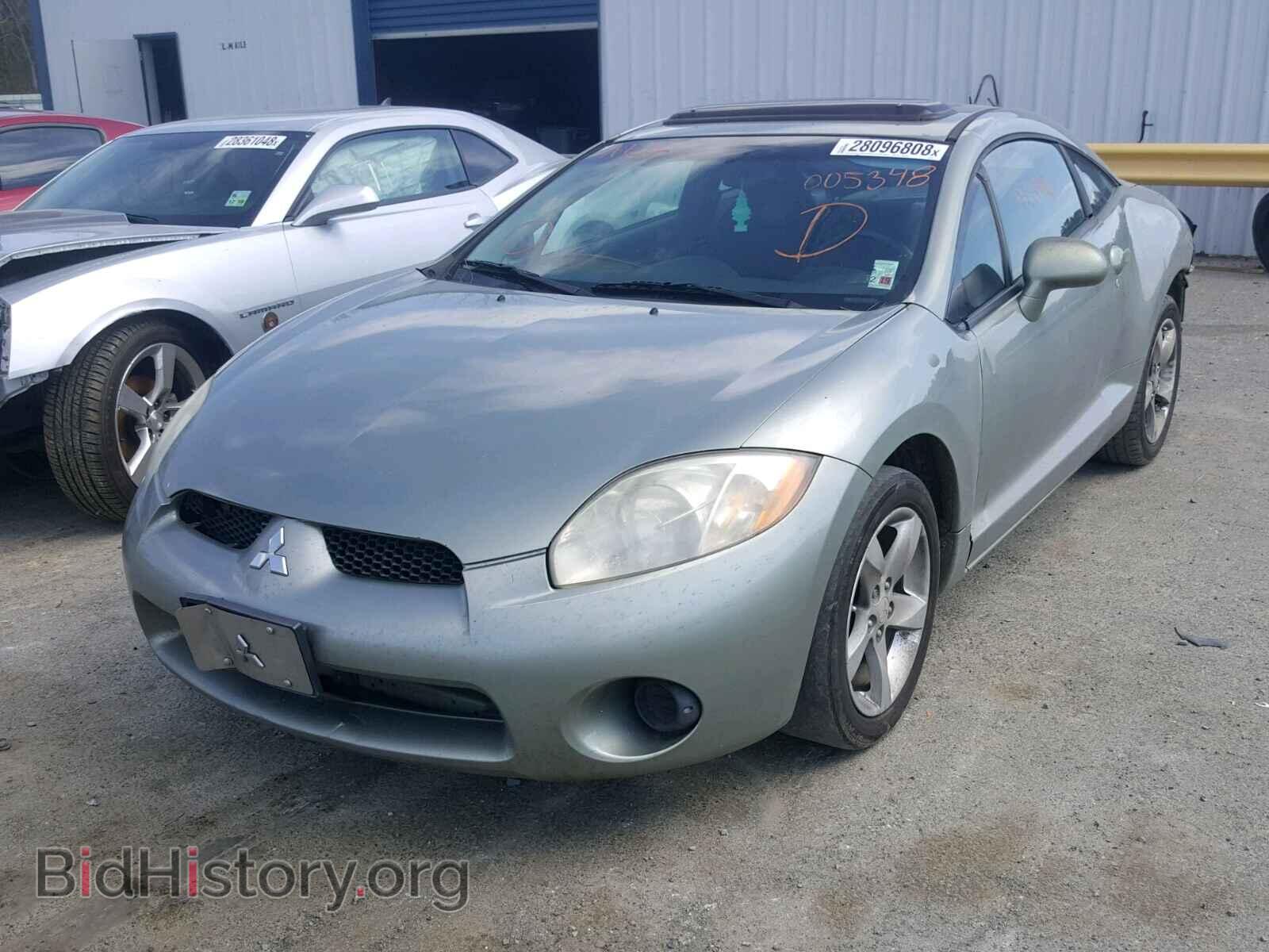 2008 MITSUBISHI ECLIPSE - VIN: 4A3AK24F28E005348 - Фото 2