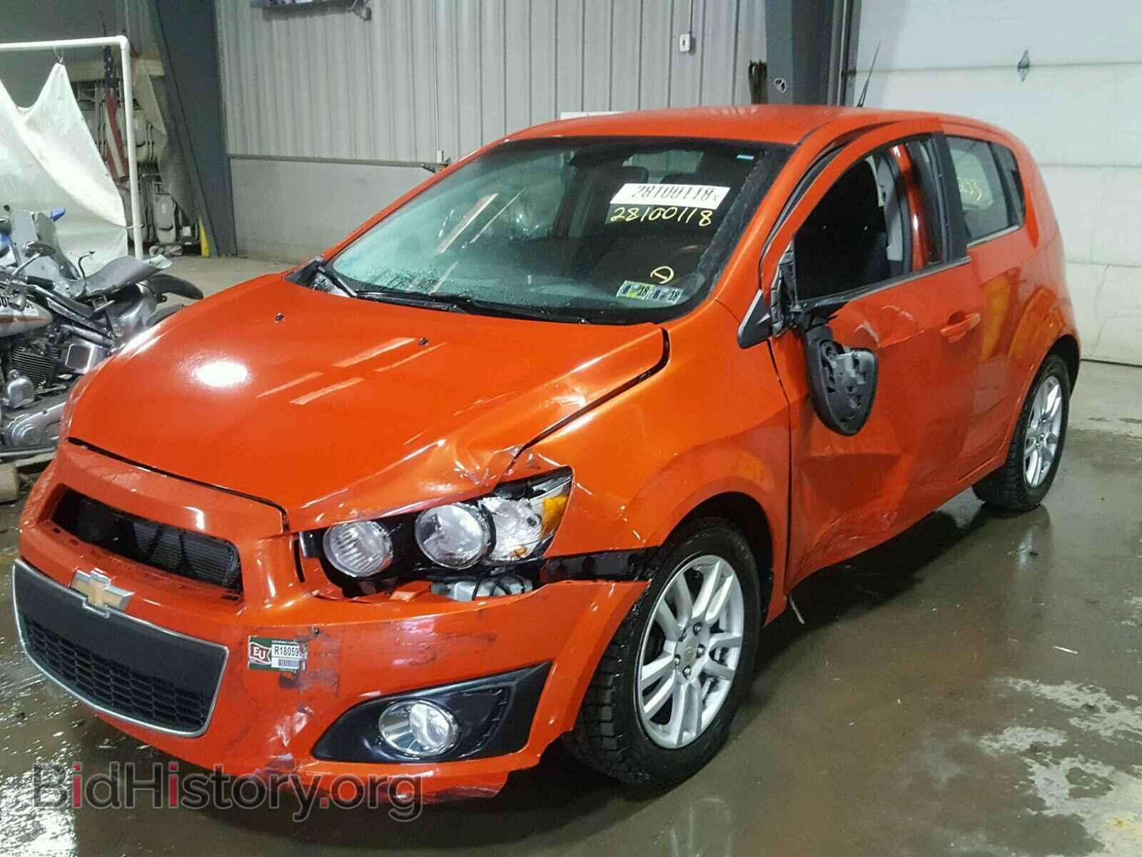 2012 CHEVROLET SONIC - VIN: 1G1JC6SH3C4231997 - Фото 2