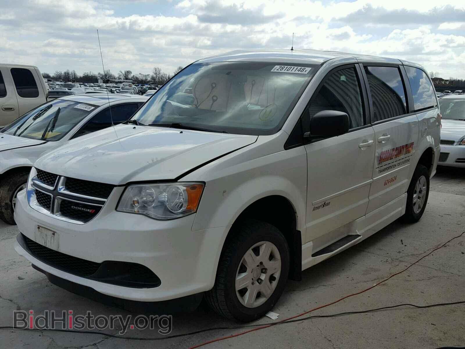 2012 DODGE CARAVAN - VIN: 2C4RDGBG9CR324993 - Фото 2