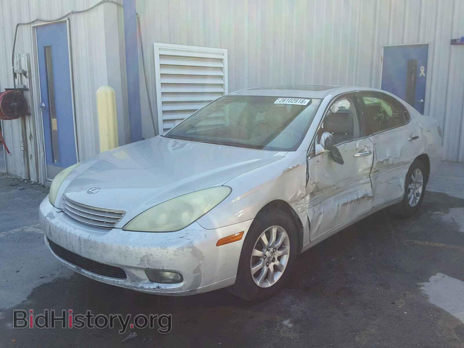 2003 LEXUS ES300 - VIN: JTHBF30G635041874 - Фото 2