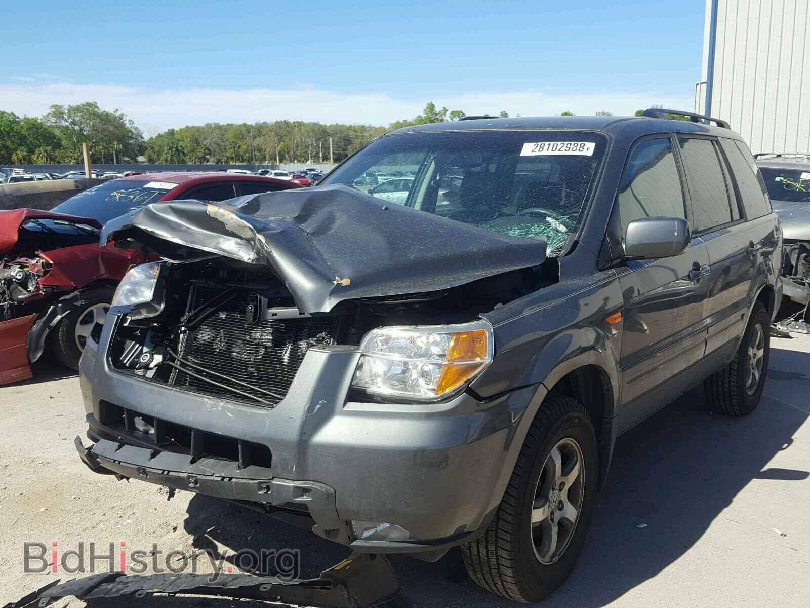 2008 HONDA PILOT - VIN: 5FNYF18418B048702 - Фото 2