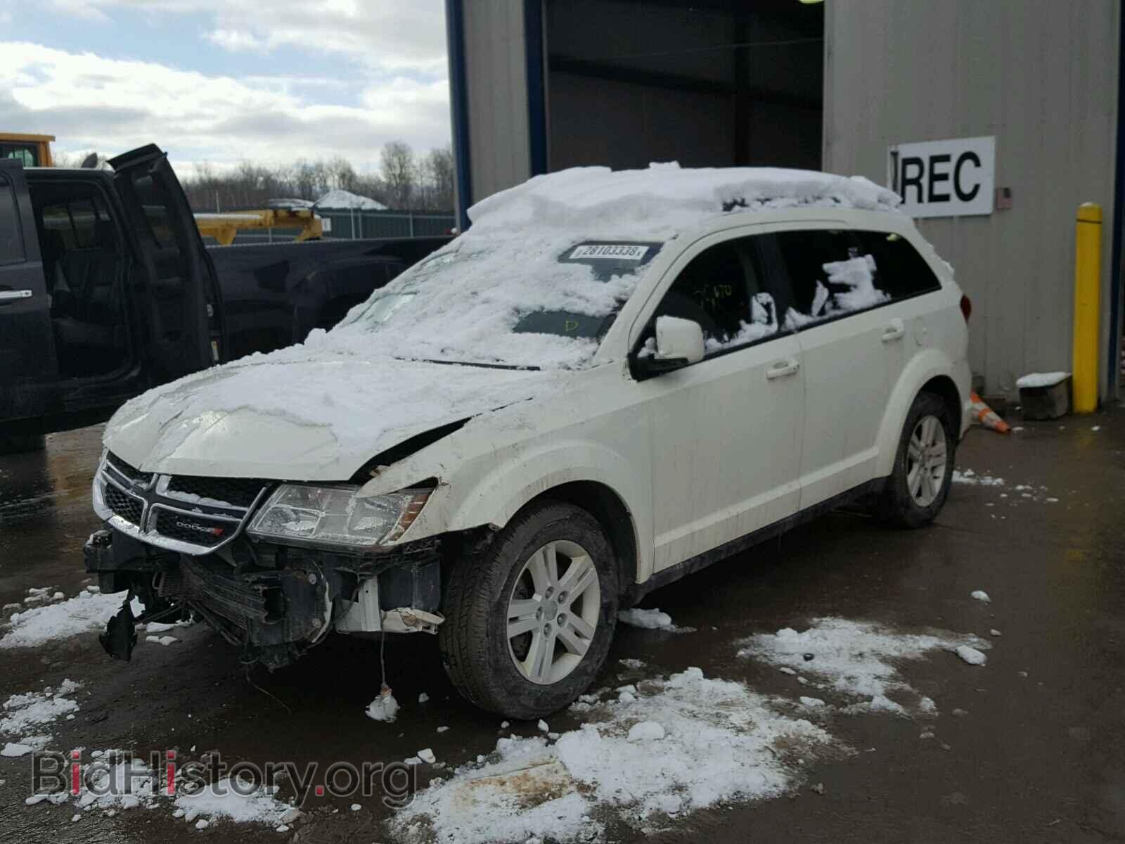 2012 DODGE JOURNEY - VIN: 3C4PDCBB9CT304454 - Фото 2