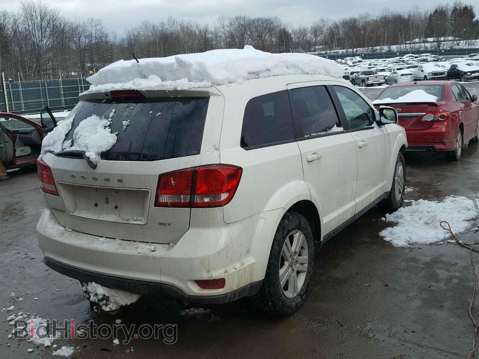 2012 DODGE JOURNEY - VIN: 3C4PDCBB9CT304454 - Фото 4