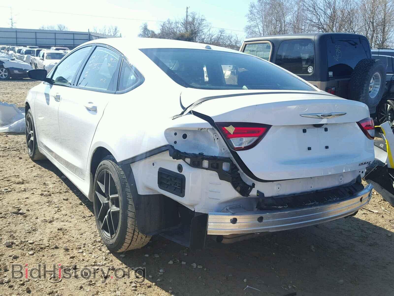 2016 CHRYSLER 200 - VIN: 1C3CCCBB2GN115396 - Фото 3