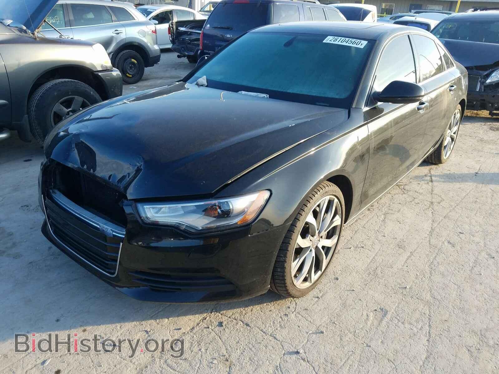 2013 AUDI A6 - VIN: WAUGGAFC2DN058733 - Photo 2