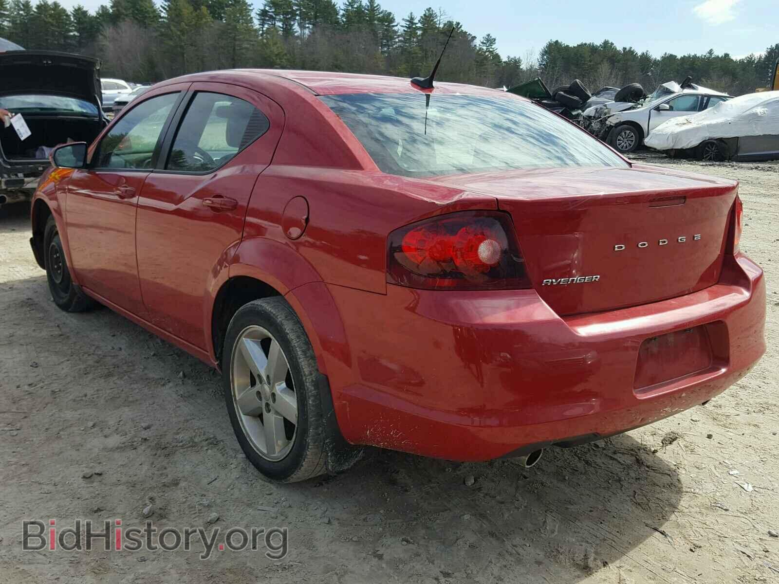 2011 DODGE AVENGER - VIN: 1B3BD2FG8BN510472 - Фото 3
