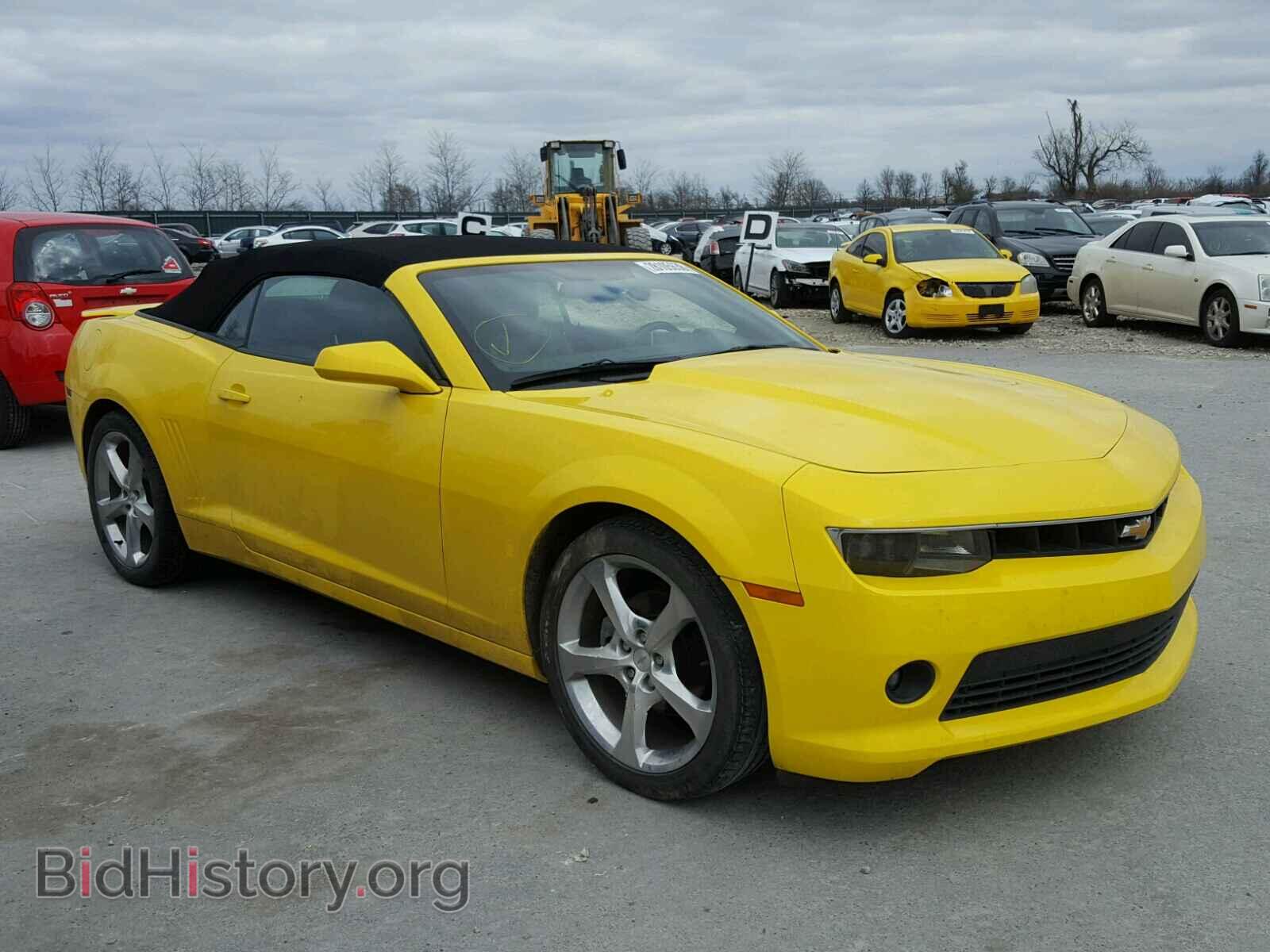 Фотография 2G1FF3D35F9258360 - CHEVROLET CAMARO 2015