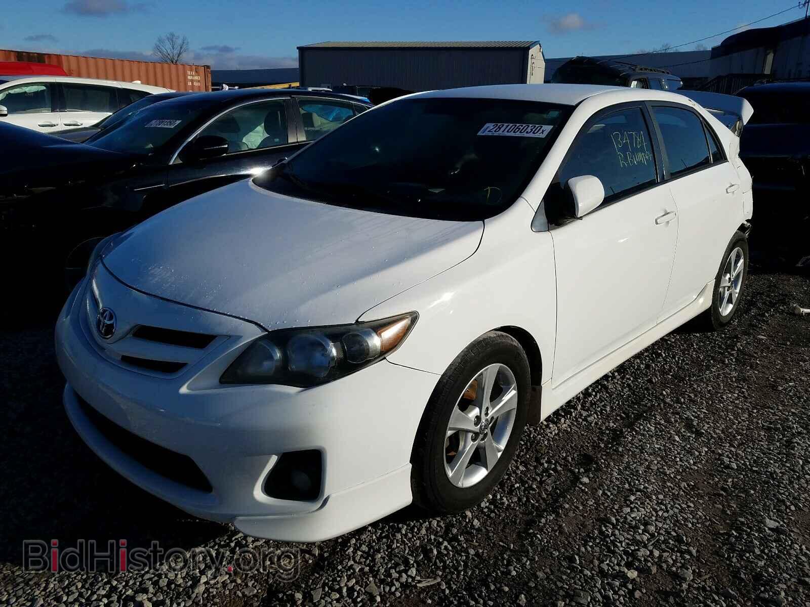 2011 TOYOTA COROLLA - VIN: 2T1BU4EE9BC540660 - Фото 2