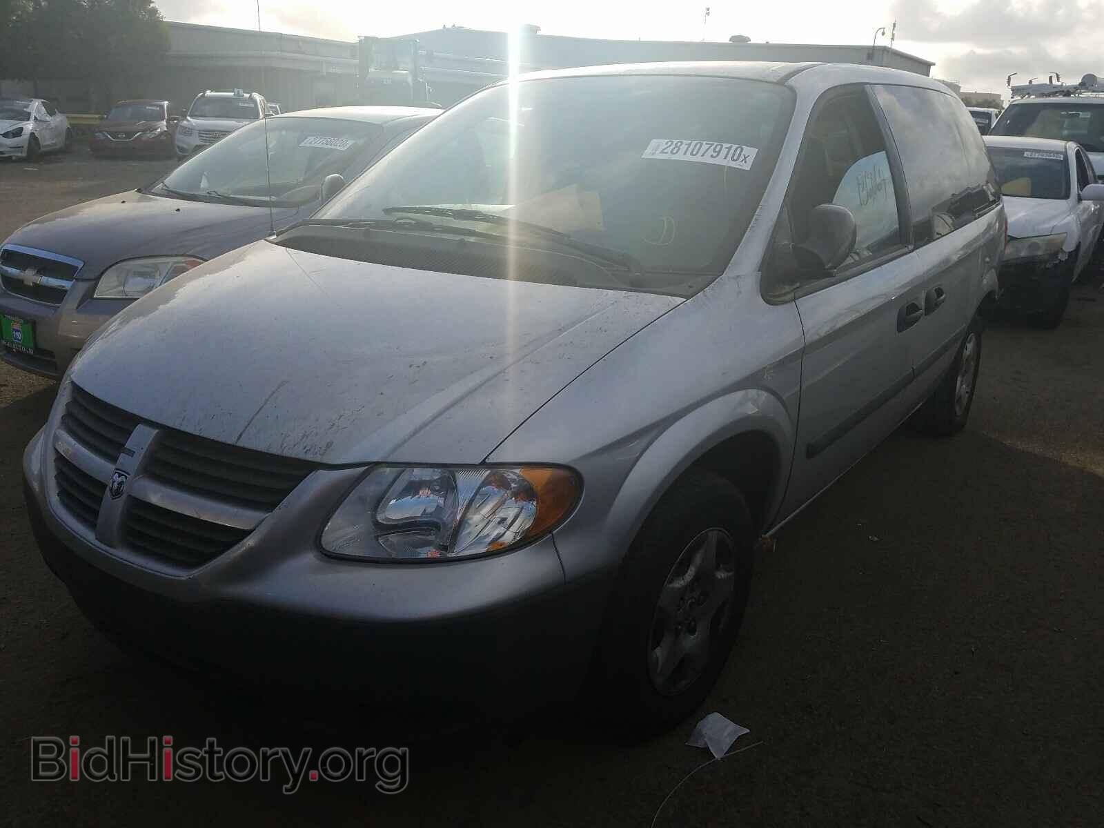 2005 DODGE CARAVAN - VIN: 1D4GP25BX5B268858 - Фото 2