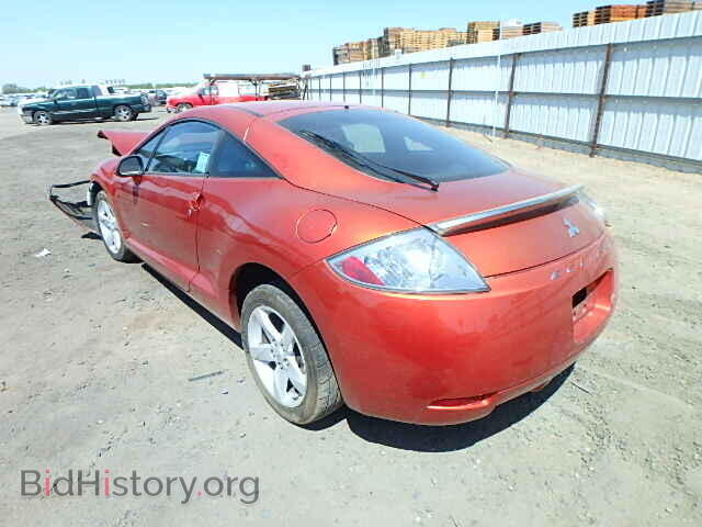 2007 MITSUBISHI ECLIPSE - VIN: 4A3AK24F47E007391 - Фото 3
