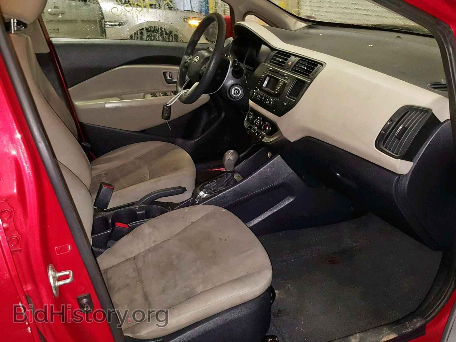 2012 KIA RIO - VIN: KNADM4A33C6059306 - Фото 5