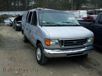 2007 Ford ECONOLINE, серебристый — VIN 1FTNE14W37DA04218, Copart