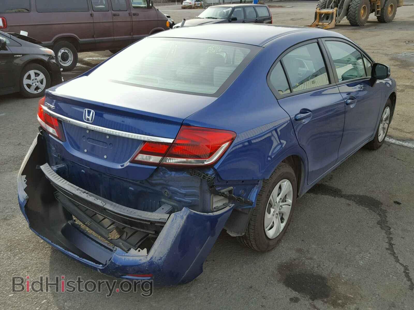 2013 HONDA CIVIC - VIN: 19XFB2F56DE292477 - Фото 4