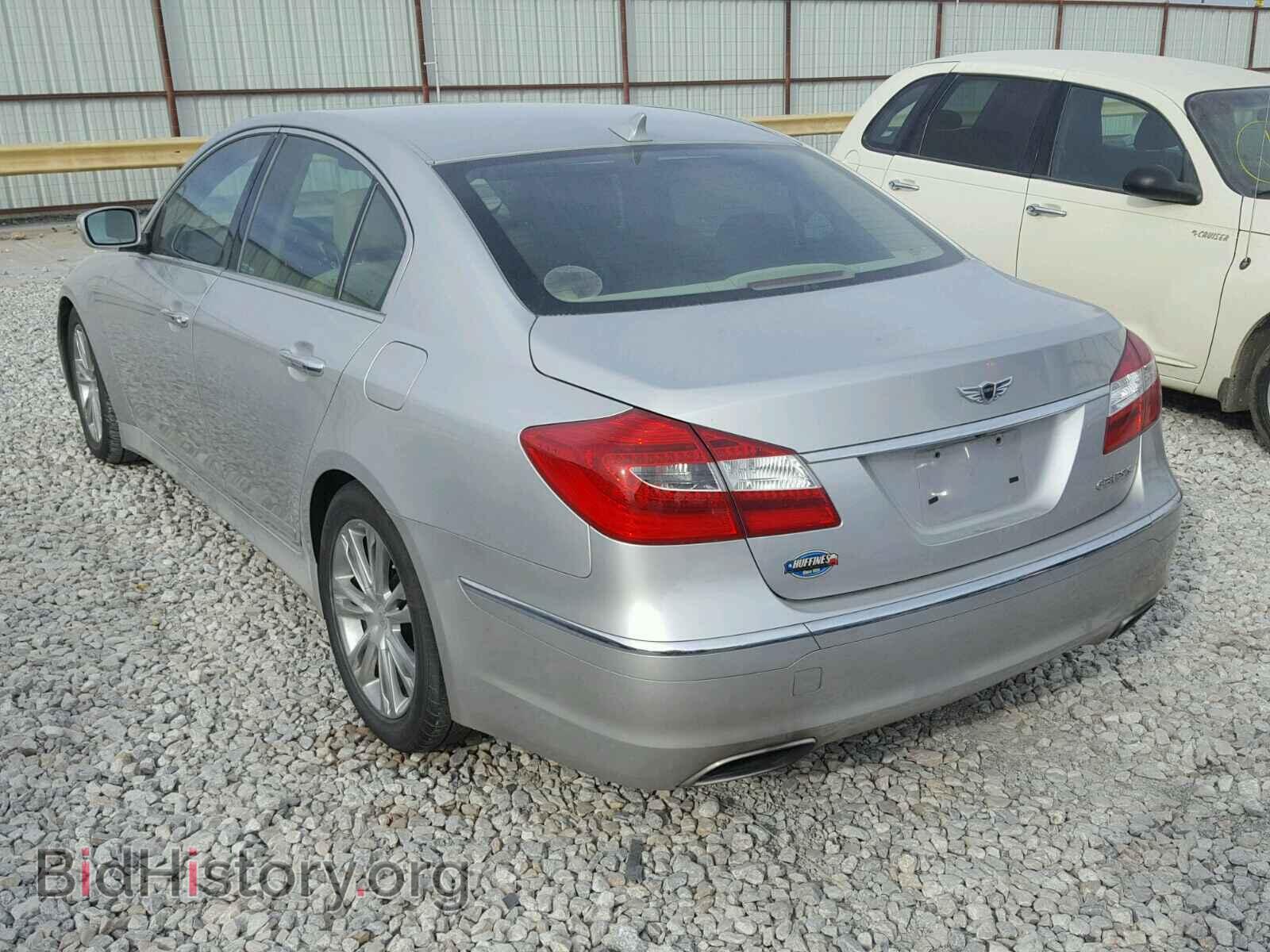 2012 HYUNDAI GENESIS - VIN: KMHGC4DD2CU186207 - Фото 3