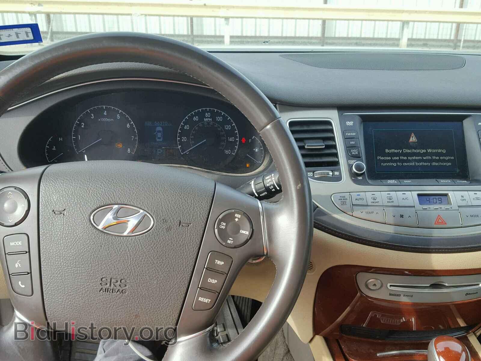 2012 HYUNDAI GENESIS - VIN: KMHGC4DD2CU186207 - Фото 9