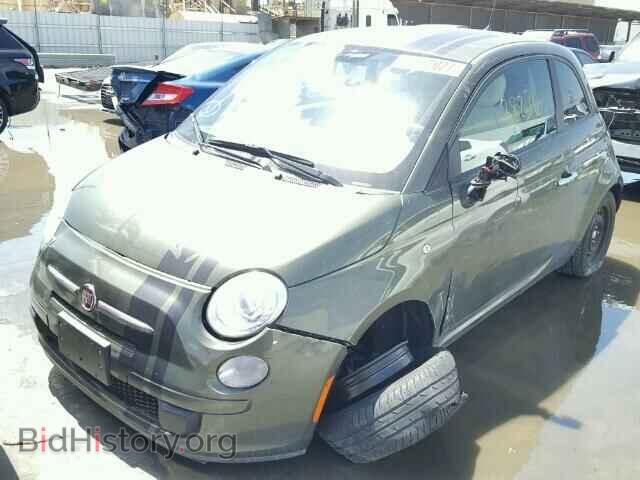 2013 FIAT 500 - VIN: 3C3CFFAR1DT740830 - Фото 2
