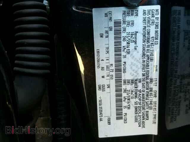 2013 FORD FOCUS - VIN: 1FADP3F23DL211324 - Photo 10