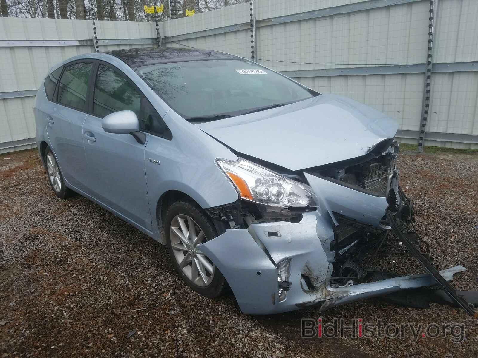 Photo JTDZN3EU0E3356198 - TOYOTA PRIUS 2014