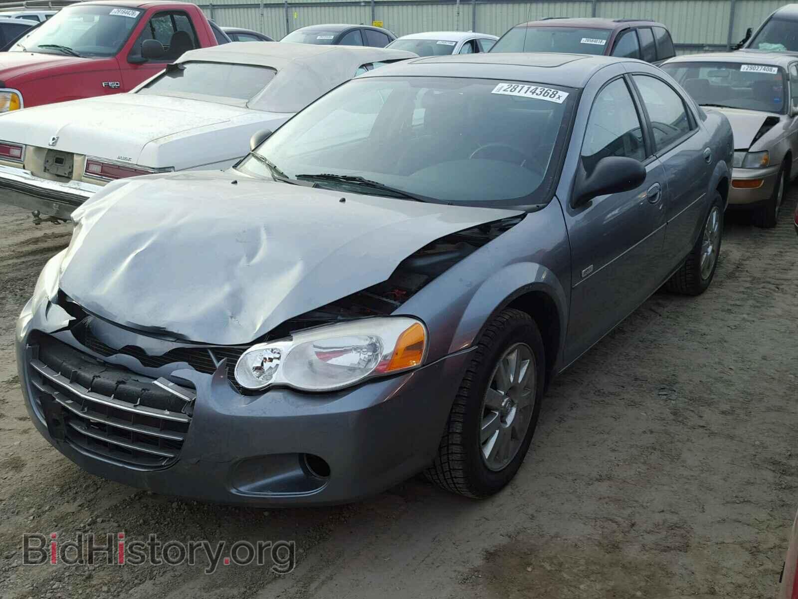 2006 CHRYSLER SEBRING - VIN: 1C3EL56RX6N239412 - Фото 2