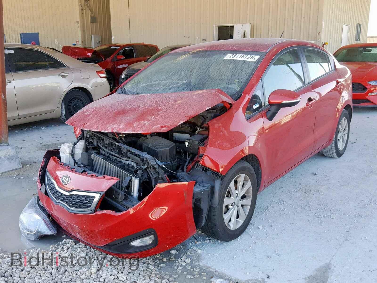 2013 KIA RIO - VIN: KNADN4A37D6132241 - Фото 2